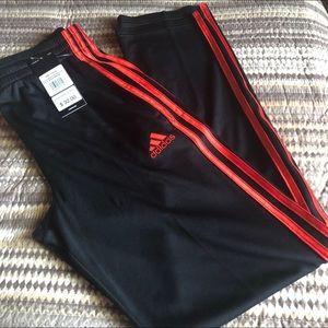 BOYS NWT ADIDAS RUNNING PANTS SZ 14/16